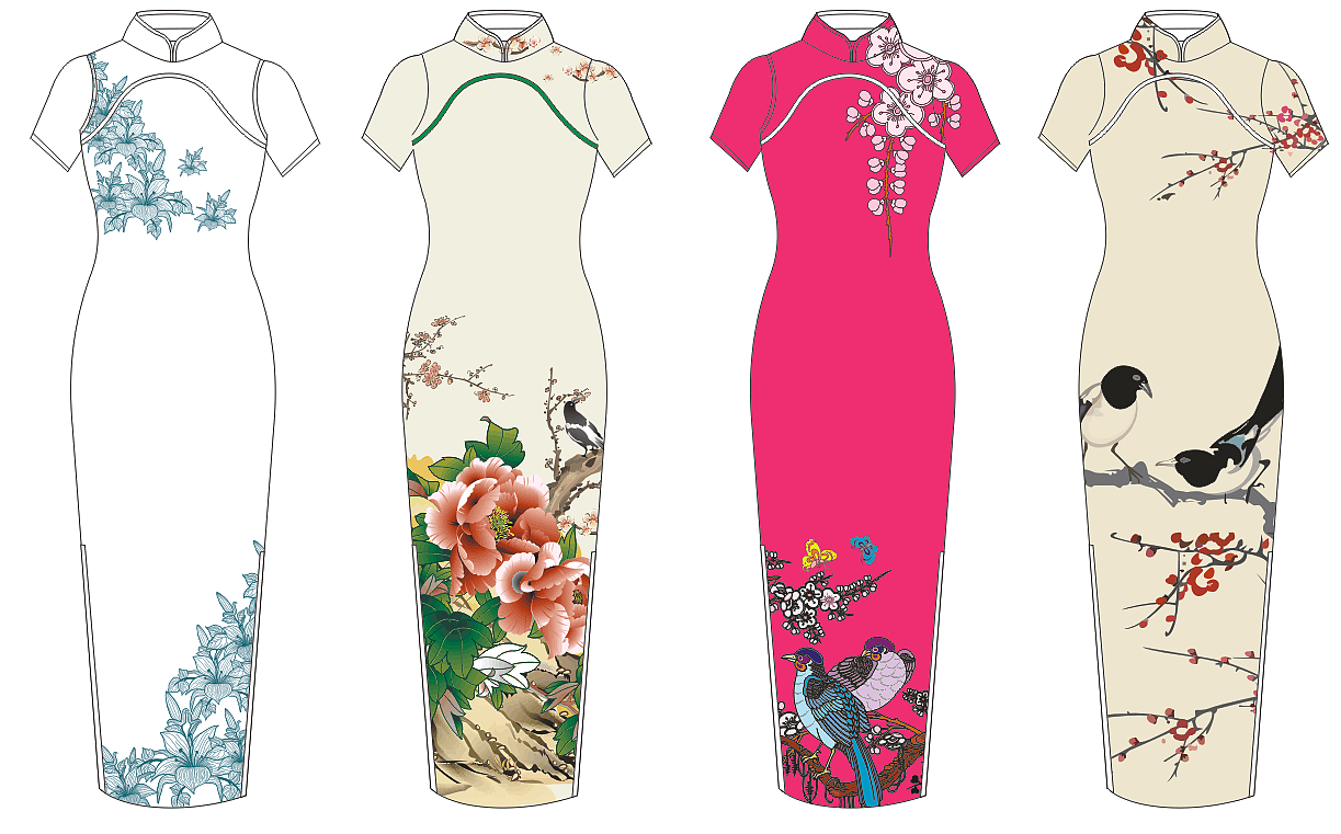 旗袍設(shè)計|服裝|其他服裝|祖?zhèn)髟O(shè)計 